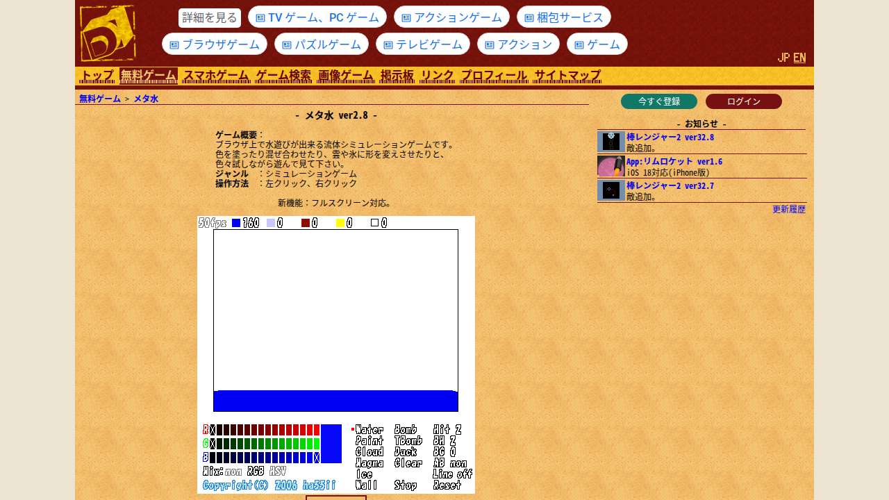 メタ水